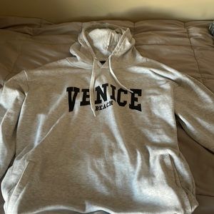 Gray Venice beach hoodie